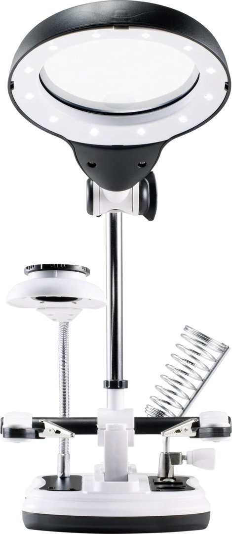 LED-es nagyítós lámpa, nagyítás: 2,5x, 5x, 6x, 10x, Toolcraft TO-7427316 2. kép