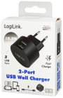 LogiLink PA0218 USB-s töltőkészülék 10.5 W Beltér, Aljzat dugó Kimeneti áram (max.) 2100 mA Kimenete 5. bélyegkép