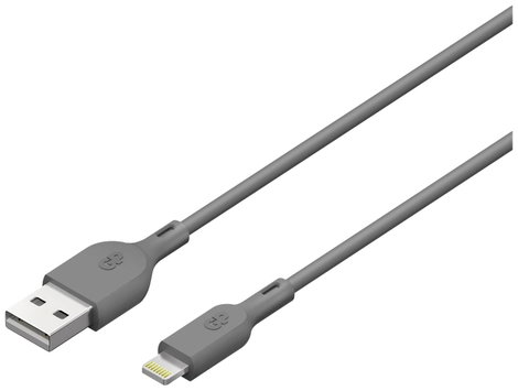 GP Batteries USB töltőkábel USB 2.0 USB-A dugó, Apple Lightning dugó 1.00 m Szürke GPCBCl1NGYUSB160 2. kép