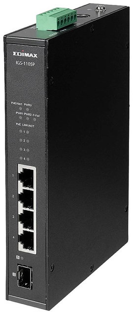 EDIMAX IGS-1105P Ipari Ethernet switch