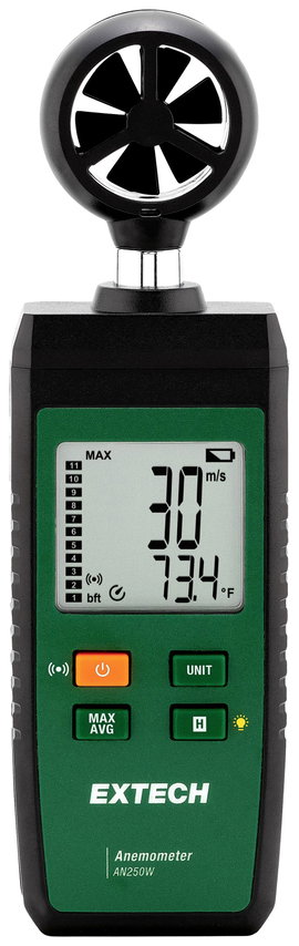 Extech AN250W Anemométer 1.5 - 30 m/s