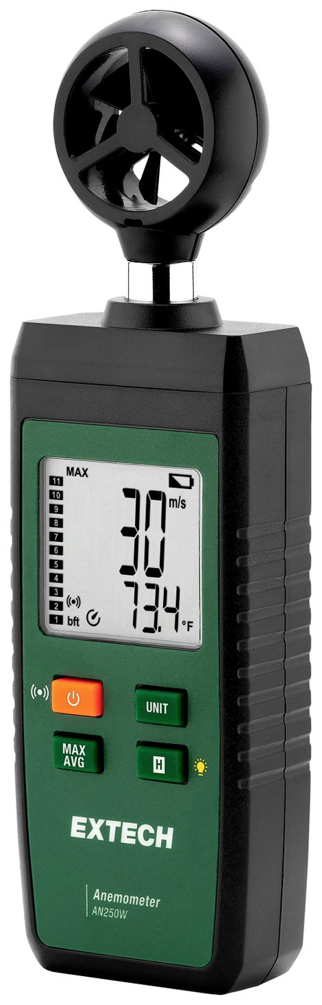 Extech AN250W Anemométer 1.5 - 30 m/s 2. kép