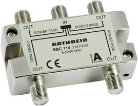 Kathrein EBC 114 SAT elosztó 4 részes 5 - 2400 MHz