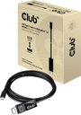 club3D USB-C® / Kijelző csatlakozó Átalakító kábel USB-C® dugó, DisplayPort dugó 1.80 m Fekete CAC-1 bélyegkép