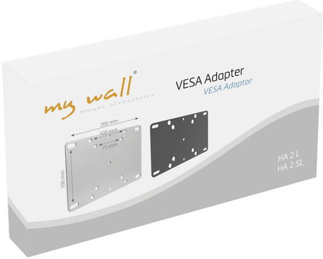 My Wall VESA adapter Alkalmas sorozat: Univerzális Fekete 2. kép