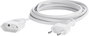 Sygonix SY-5042680 Áram Hosszabbítókábel Fehér 5.00 m H03VVH2-F 2X 0,75 mm² bélyegkép