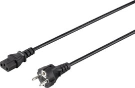 Sygonix SY-5042694 Hidegkészülékek Csatlakozókábel Fekete 1.50 m