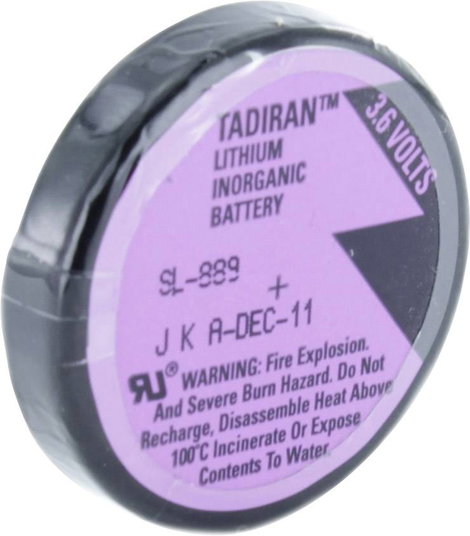 Speciális elem 1/10 D Tüske Lítium Tadiran Batteries SL 889 P 3.6 V 1000 mAh 1 db