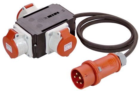 AS Schwabe CEE áramelosztó MIXO NECKAR 60526 400 V 16 A 3. kép
