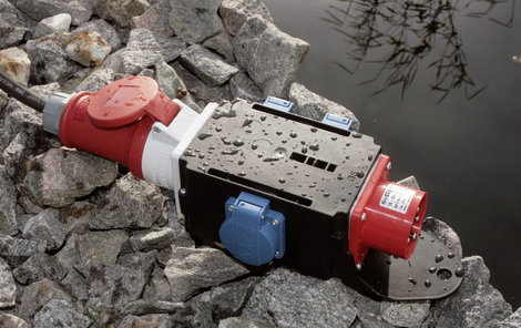 AS Schwabe CEE áramelosztó MIXO Adapter BRIGACH 60520 400 V 16 A 3. kép