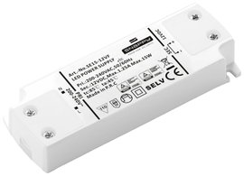 Dehner Elektronik SE 15-12VF (12VDC) LED transzformátor, LED meghajtó Állandó feszültségű 15 W 1.25 