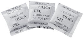 Szárazanyag tasak 1 g (H x Sz x Ma) 40 x 30 x 3 mm Átlátszó Szilika gél 250 db