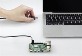 Renkforce USB/TTL Jumpe kábel Raspberry Pi [1x USB 2.0 dugó, A típus - 4x Áthidaló huzal alj] 1.00 m