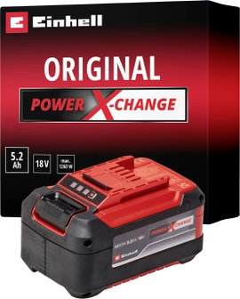 Einhell Power X-Change Plus 18V 5,2Ah P-X-C 4511437 Szerszám akku 18 V 5.2 Ah Lítiumion