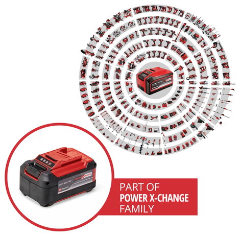 Einhell Power X-Change Plus 18V 5,2Ah P-X-C 4511437 Szerszám akku 18 V 5.2 Ah Lítiumion 7. kép