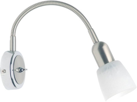 Fali fényszóró Energiatakarékos lámpa E14 40 W Brilliant Sofia 55390/77 Vas, Króm