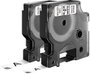 DYMO 40913, 45013 Feliratozó szalag 2 részes készlet Szalagszín: Fehér Szövegszín: Fekete 9 mm, 12 m bélyegkép