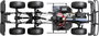 Reely FreeMen 2.0 6x6 1:10 Brushed RC modellautó Elektro Crawler 6 WD 100% Premium RtR 2,4 GHz Akkuv 3. bélyegkép