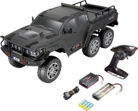 Reely FreeMen 2.0 6x6 1:10 Brushed RC modellautó Elektro Crawler 6 WD 100% Premium RtR 2,4 GHz Akkuv 4. kép