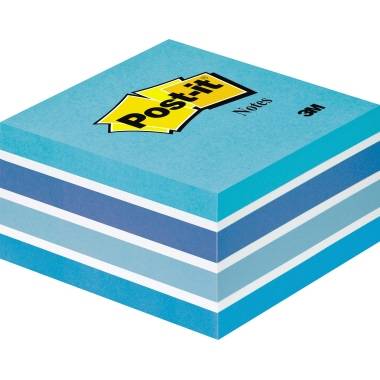 Post-it Öntapadó jegyzettartó kocka 2028B 76 mm x 45 mm Pasztellkék 450 lap
