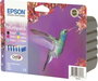 Epson Tinta T0807 Eredeti Fekete, Cián, Bíbor, Sárga, Light cián, Light bíbor C13T08074011 bélyegkép