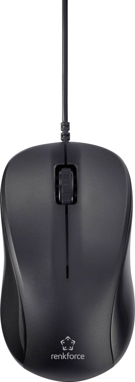 Renkforce RF-WEM-110 WLAN egér USB Optikai Fekete 3 Gombok 1000 dpi 4. kép