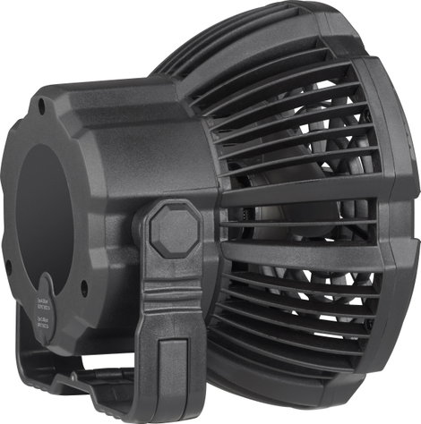 Rechargeable Akkus ventilátor Fekete 3. kép