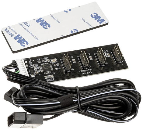 Kolink PGW-AC-KOL-004 4 port USB 2.0 hub belső használatra 4. kép