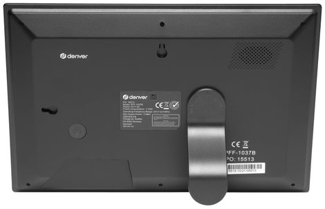 Denver PFF-1037 black Digitális WiFi képkeret 25.7 cm 10.1 coll EEK: B (A - G) 1280 x 800 Pixel 16 G 5. kép