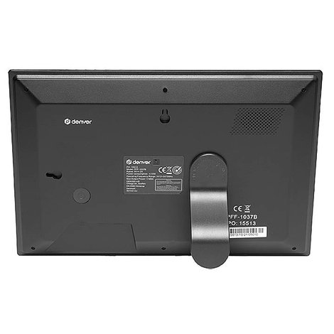 Denver PFF-1037 black Digitális WiFi képkeret 25.7 cm 10.1 coll EEK: B (A - G) 1280 x 800 Pixel 16 G 7. kép