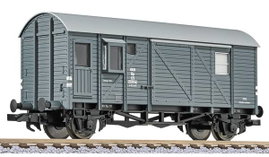 Liliput L334612 H0 áruvonat kísérőkocsi a GKB Dg 121. sz
