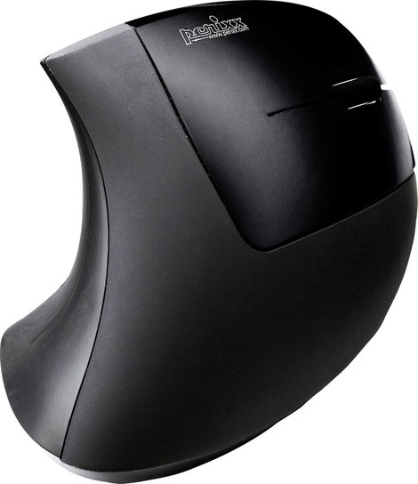 Perixx Perimice -713 Ergonomikus egér Rádiójel vezérlésű Optikai Fekete 6 Gombok 2000 dpi Ergonómiku 5. kép
