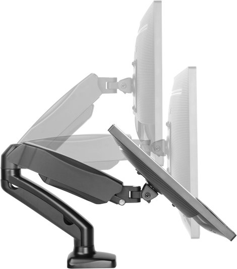 ICY BOX IB-MS303-T, Monitorständer mit Tischhalterung für ein Monitor bis zu 27 (68 cm) 1 részes Mon 5. kép