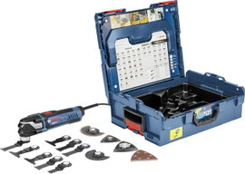 Bosch Professional GOP 40-30 0601231001 Többfunkciós szerszám Tartozékokkal, Hordtáskával 17 részes 