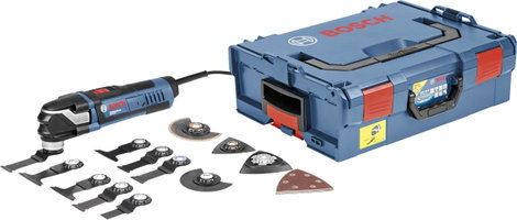Bosch Professional GOP 40-30 0601231001 Többfunkciós szerszám Tartozékokkal, Hordtáskával 17 részes  2. kép