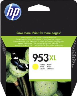 HP Tinta 953XL Eredeti Sárga F6U18AE