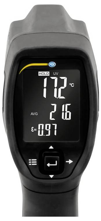 PCE Instruments Digitális hőmérő Optika 12:1 -50 - +500 °C 4. kép