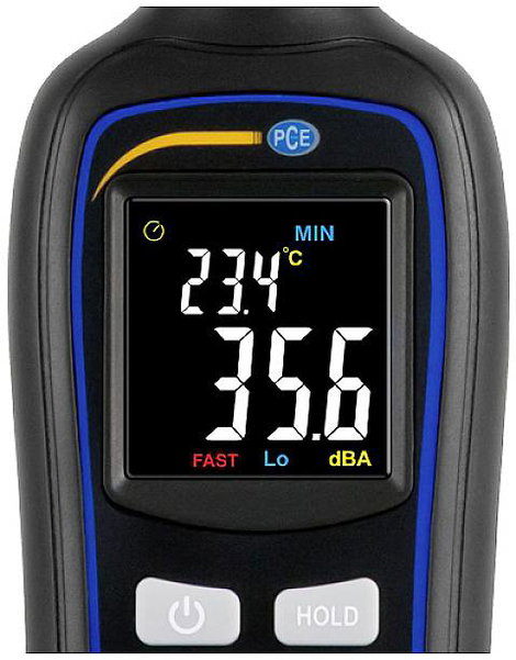 Zajszintmérő 35 - 135 dB 31,5 Hz - 8 kHz, PCE Instruments PCE-MSL 1 2. kép