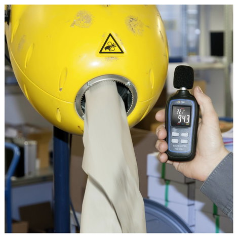 Zajszintmérő 35 - 135 dB 31,5 Hz - 8 kHz, PCE Instruments PCE-MSL 1 5. kép