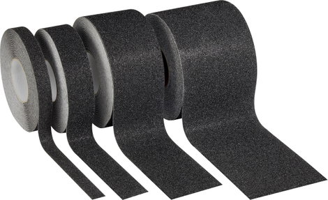 Rocol RS43533 Fekete csúszásgátló szalag (H x Sz) 18.25 m x 150 mm Fekete