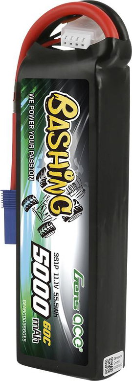 Gens ace Akkucsomag, LiPo 11.1 V 5000 mAh Soft doboz EC5