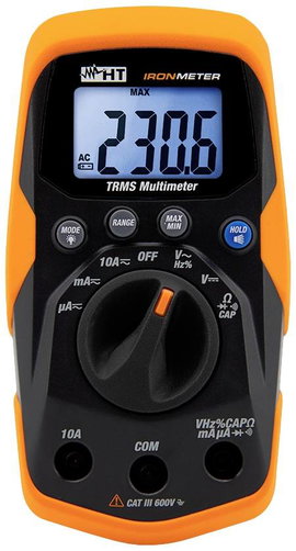 HT Instruments IRONMETER Kézi multiméter digitális CAT III 600 V Kijelző (digitek): 4000