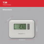 Vezeték nélküli programozható helyiség termosztát 5 - 35 °C, Honeywell Home Y3C710RFEU 7. bélyegkép