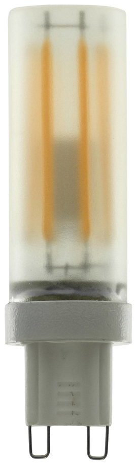 LED izzó G9 stift foglalat, 4,5 W=32 W, melegfehér, Ø 20 mm x 70 mm, Segula 55616