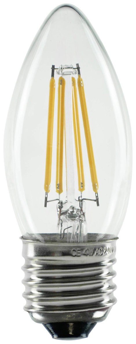 Segula 55314 LED EEK G (A - G) E27 Gyertya forma 3.2 W = 26 W Melegfehér (Ø x H) 35 mm x 100 mm 1 db