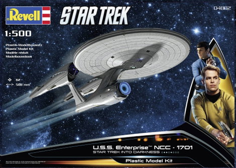 Revell 04882 U.S.S. Enterprise NCC-1701 Into Darkness Sci-Fi építőkészlet 1:500 12. kép