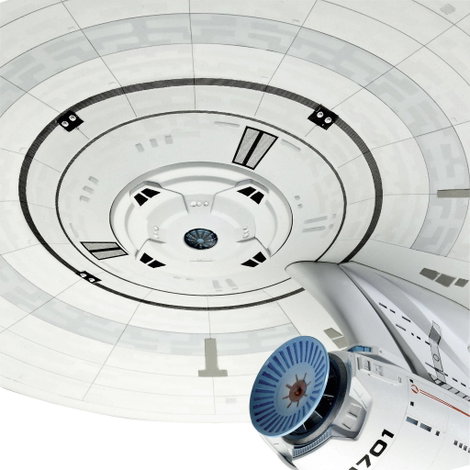 Revell 04882 U.S.S. Enterprise NCC-1701 Into Darkness Sci-Fi építőkészlet 1:500 15. kép