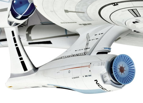 Revell 04882 U.S.S. Enterprise NCC-1701 Into Darkness Sci-Fi építőkészlet 1:500 19. kép