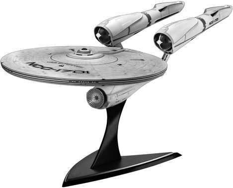 Revell 04882 U.S.S. Enterprise NCC-1701 Into Darkness Sci-Fi építőkészlet 1:500 3. kép