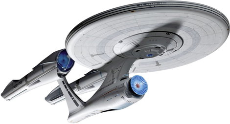 Revell 04882 U.S.S. Enterprise NCC-1701 Into Darkness Sci-Fi építőkészlet 1:500 6. kép